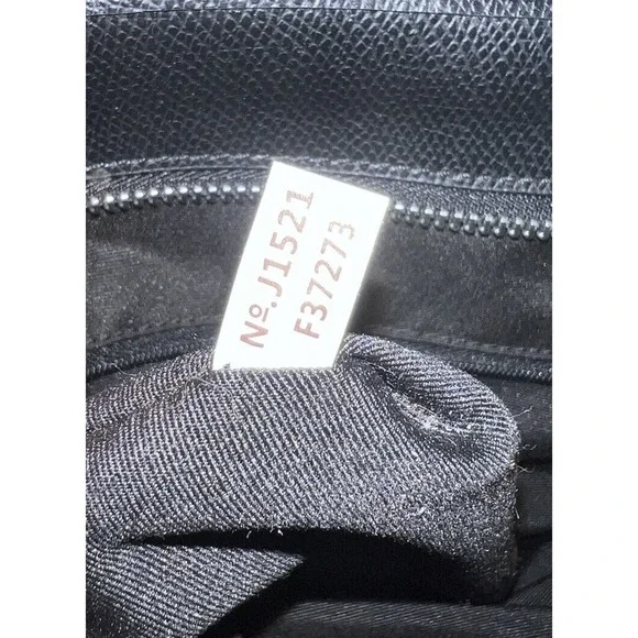 Coach X Peanuts Snoopy Leather City Zip Tote Black Shoulder Bag RARE F37273 - Picture 16 of 16